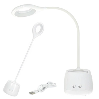 LED dobíjecí stolní lampa 5W 180lm bílá Lusia LED2B Kobi