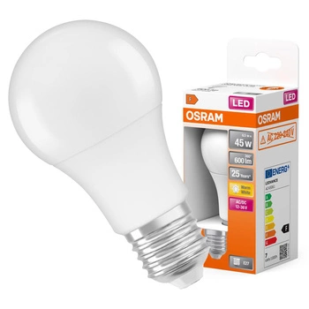 LED žárovka A60 E27 6,5W = 45W 600lm 2700K Warm 200° STAR CLASSIC Osram