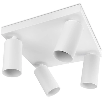 Stropní svítidlo Plafond SPOT TUBA Reflektor Halogenové svítidlo 4x GU10 TABULA LUMILED