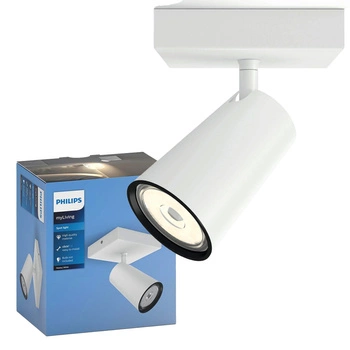 LED stropní svítidlo PAISLEY GU10 Reflektor pohyblivé svítidlo Bílá PHILIPS