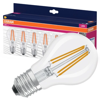 6x LED žárovka A60 E27 6,5W = 60W 806lm 2700K Warm 300° VALUE CLASSIC Osram