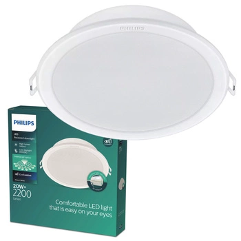 LED panel Zapuštěné vestavné svítidlo MESON 20W 6500K 19cm Kulaté stropní svítidlo PHILIPS