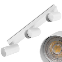 Stropní svítidlo SPOT TUBA Reflektor Halogenové svítidlo 3x GU10 TABULA LUMILED