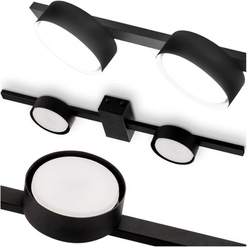 OVILO LED halogenové stropní svítidlo 2x GX53 Bodové nástěnné svítidlo Reflektor LUMILED