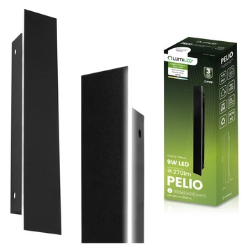 LED nástěnné svítidlo PELIO 9W 4000K IP65 LUMILED