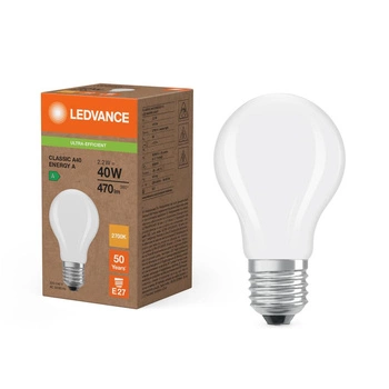 LED žárovka E27 A60 2,2W = 40W 470lm 2700K Warm 300° Ledvance