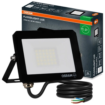 LED reflektor Halogenový venkovní reflektor 30W 4000K 2700lm IP65 FLOODLIGHT LUX OSRAM