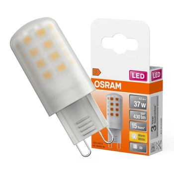 LED žárovka G9 4,2W = 37W 430lm 2700K teplá 300° LED PIN Osram