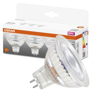 3x LED žárovka MR16 Reflector GU5.3 6,5W = 50W 621lm 2700K Warm 12V 36° STAR Osram