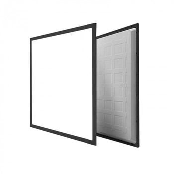 LED panel 60x60 pro zapuštěnou montáž 40W 5200lm 4000K neutrální bílá černé podsvícení Ecolight