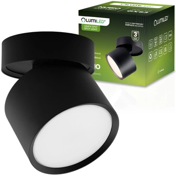 Povrchové svítidlo HALOGEN NUBIO Tuba Gx53 LED Spot Nástěnné svítidlo Cylinder LUMILED