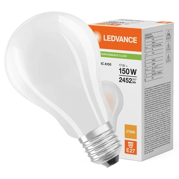 LED žárovka A70 E27 17W = 150W 2452lm 2700K teplá bílá FILAMENT LEDVANCE