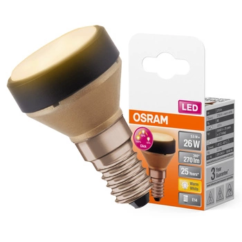 LED reflektorová žárovka E14 3,5W = 26W 270lm 2700K Warm 100° Dimmable FLAT LAMP Osram