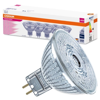 LED žárovka MR16 Reflector GU5.3 2,6W = 20W 230lm 4000K Neutral 36° PARATHOM Osram