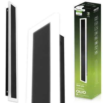 Nástěnné svítidlo LED OLIO 18W 4000K 60cm IP65 LUMILED pro povrchovou montáž
