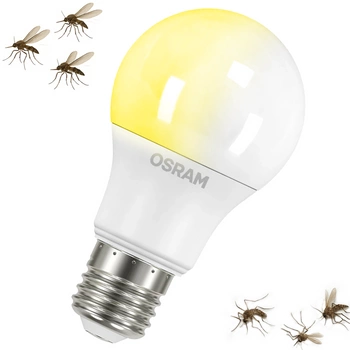 LED žárovka A60 E27 8W = 60W 840lm 2700K Warm 220° MOSQUITO REPELENTE Osram, odpuzující hmyz
