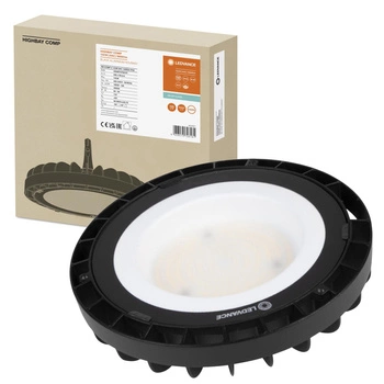 LED průmyslové svítidlo 133W 16000lm 4000K neutrální černá IP65 IK06 High Bay Compact Ledvance