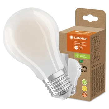 LED žárovka A60 E27 7,2W = 100W 1521lm 3000K teplá bílá FILAMENT LEDVANCE