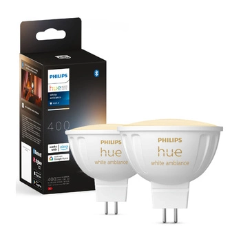 2PAK LED MR16 5,1W CCT PHILIPS HUE White Ambiance Bluetooth Zigbee žárovka