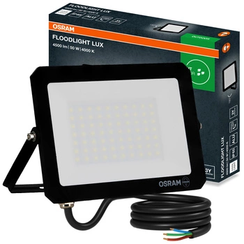LED reflektor Halogenový venkovní reflektor 50W 4000K 4500lm IP65 FLOODLIGHT LUX OSRAM