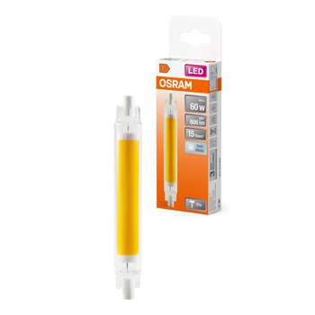 LED žárovka s kapslí R7s 8W = 60W 806lm 4000K Neutral 300° SLIM LINE Osram