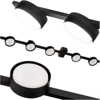 OVILO stropní svítidlo LED halogenové svítidlo 5x GX53 Bodové nástěnné svítidlo Reflektor LUMILED