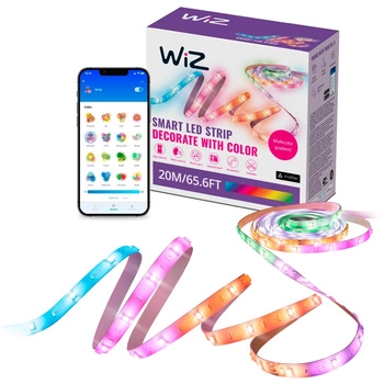 LED pásek 36W RGBIC 20m Smart SMART WiFi Bluetooth Aplikace WiZ