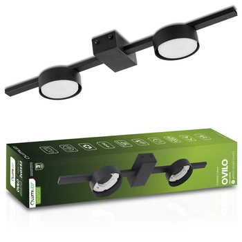 OVILO LED halogenové stropní svítidlo 2x GX53 Bodové nástěnné svítidlo Reflektor LUMILED