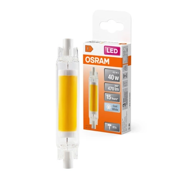 LED žárovka s kapslí R7s 4,5W = 40W 470lm 4000K Neutral 300° SLIM LINE Osram