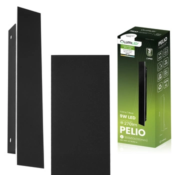 LED nástěnné svítidlo PELIO 9W 4000K IP65 LUMILED