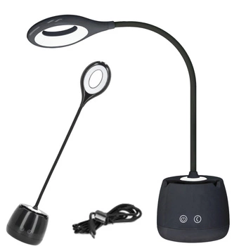 LED dobíjecí stolní lampa 5W 180lm černá Lusia LED2B Kobi