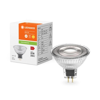 LED reflektorová žárovka GU5.3 MR16 2,6W = 20W 200lm 2700K Warm 120° 12V Ledvance