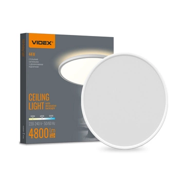 Plafond LED venkovní svítidlo 44W 4800lm CCT 140° bílá povrchová montáž IP54 Videx