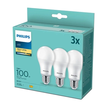 3x LED žárovka E27 A67 14W = 100W 1521lm 2700K Warm Milk PHILIPS 