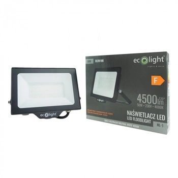 LED reflektor Reflektor 50W 4500lm 4000K Neutrální IP65 NL-1 Ecolight