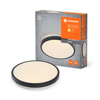 Plafond LED stropní svítidlo pro povrchovou montáž 16W 1000lm 3000K Warm Black 28cm Orbis Ledvance