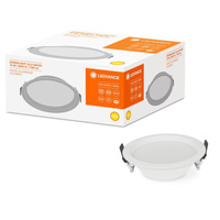 LED panelové bodové svítidlo 14W 1190lm CCT Mesh White Downlight Ledvance