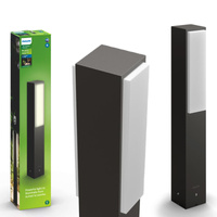 Venkovní LED zahradní svítidlo STRATOSPHERE myGarden 2x4.5W 2700K IP44 Tyč 42cm Antracit PHILIPS