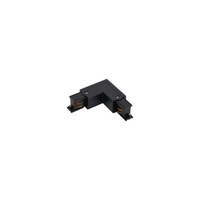 Úhlový konektor pro přípojnice vlevo 90 stupňů černý CTLS POWER L CONNECTOR 8706 Nowodvorski