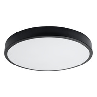 Stropní svítidlo Plafond ONYX 60 LED 65W 3000K 5177lm Černá Minimalistická SOLLUX