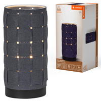 Stolní lampa Stolní svítidlo Stojací dekorativní E14 Šedá USB-C Dekor Ledvance