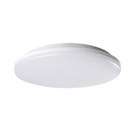 Plafond LED lampa s pohybovým čidlem pro povrchovou montáž 24W 3120lm 4000K neutrální IP65 kulatá bílá STIVI KANLUX