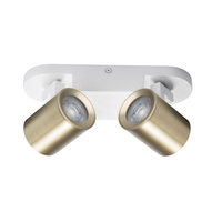 Nástěnné svítidlo Stropní svítidlo Nastavitelné LED GU10 Round White Gold Laurin Kanlux