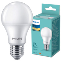 LED žárovka E27 A60 10W = 75W 1055lm 2700K Teplá bílá PHILIPS
