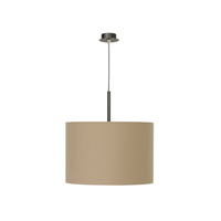 ALICE 3466 Nowodvorski Stropní lampa Kávová E27 Závěsný materiál+ocel 47 cm Moderní