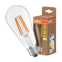 LED žárovka ST64 E27 3,8W = 60W 806lm 2700K Warm 300° Filament CLASSIC ENERGETICKÁ ÚSPORNOST Osram