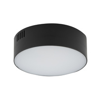 Plafond Stropní svítidlo LED 15W 1200lm 3000K Warm Black LID ROUND 10406 Nowodvorski