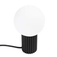Stolní stolní lampa G9 Round Black Modern Matte Halo Sollux