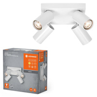 LED Square Spot 4-Point Reflector Stropní světlo 13,6W GU10 White LEDVANCE