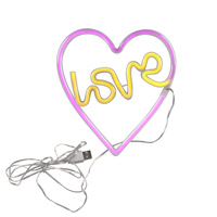 Dekorativní LED lampa na baterie 3W White Neon Sanico Goldlux